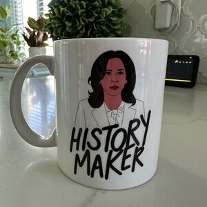 Kamala Harris History Maker White Mug